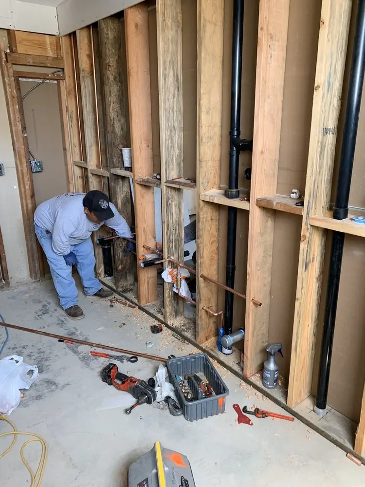 Commercial rough-in plumbing for Commercial Plumbing in Annapolis